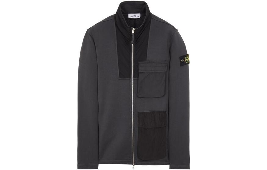 

Куртка мужская Stone Island Mixed Fabric, серый