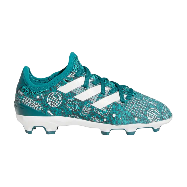 

Кроссовки Adidas Gamemode Knit FG J, зеленый