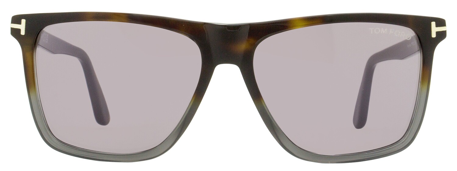 

Мужские солнцезащитные очки Tom Ford Fletcher TF832 55C Гавана/Серые 57 мм