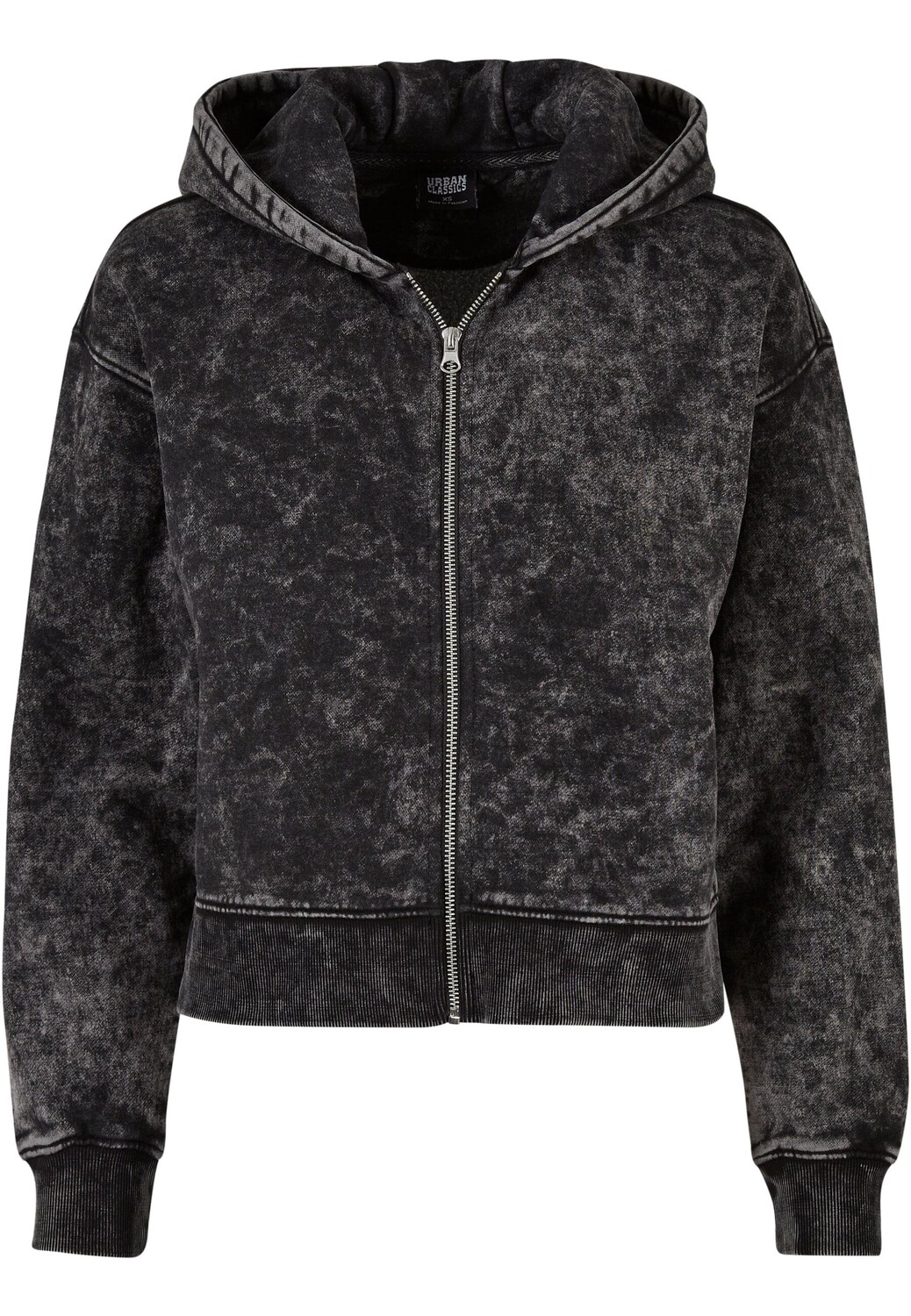 

Толстовка Urban Classics Zip Kapuzenpullover, черный