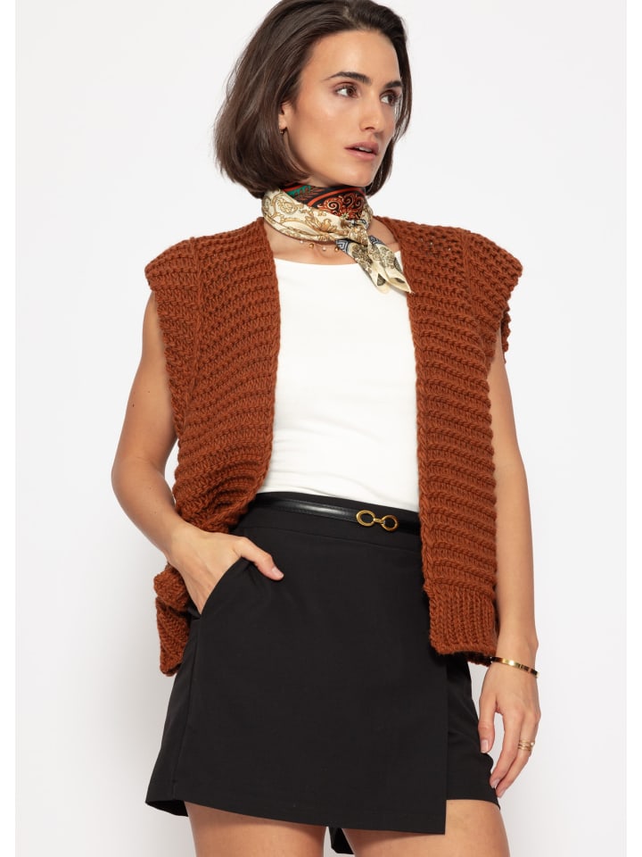 

Кардиган SASSYCLASSY, цвет rostbraun