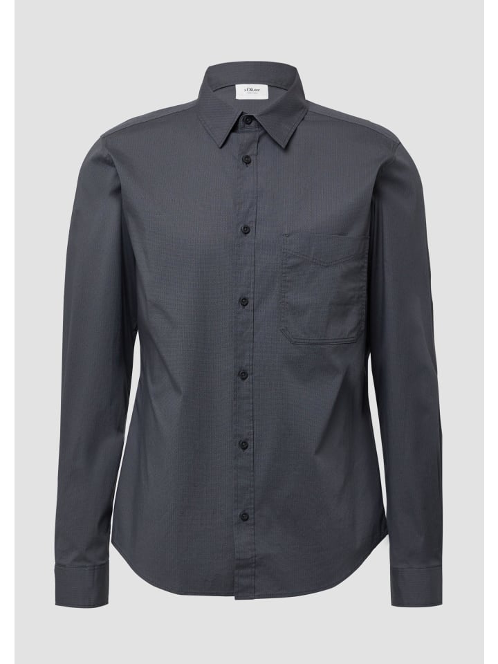 

Рубашка s.Oliver, черный