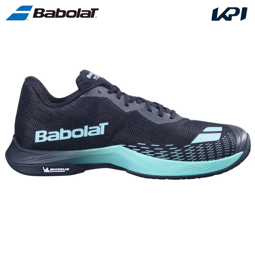 Мужские кроссовки для бадминтона «Shadow Spirit 2» от Babolat, Black-Cyan (2052)