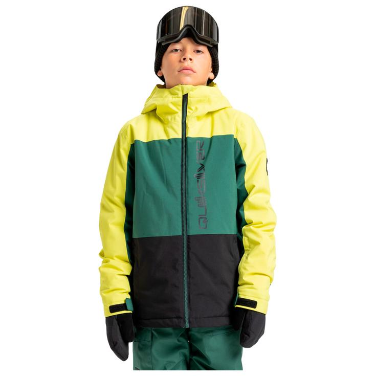 

Функциональная куртка с боковыми ударами, молодежная куртка, настоящий черный цвет - 10 Quiksilver