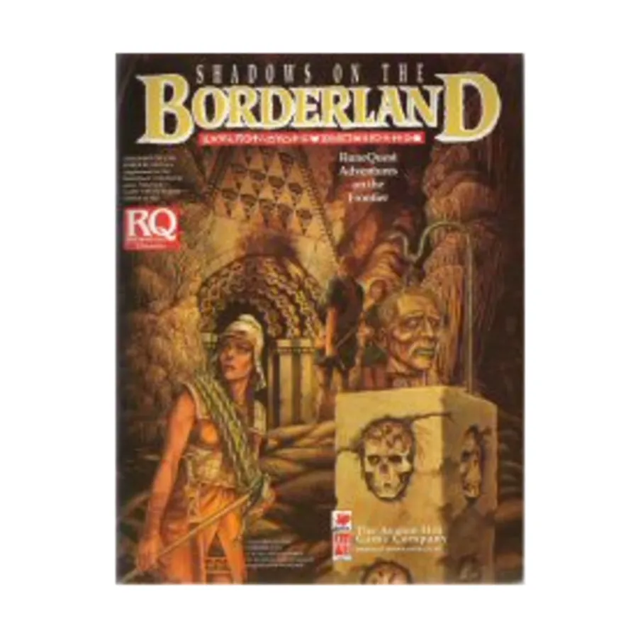 

Shadows on the Borderland, RuneQuest (Avalon Hill), мягкая обложка