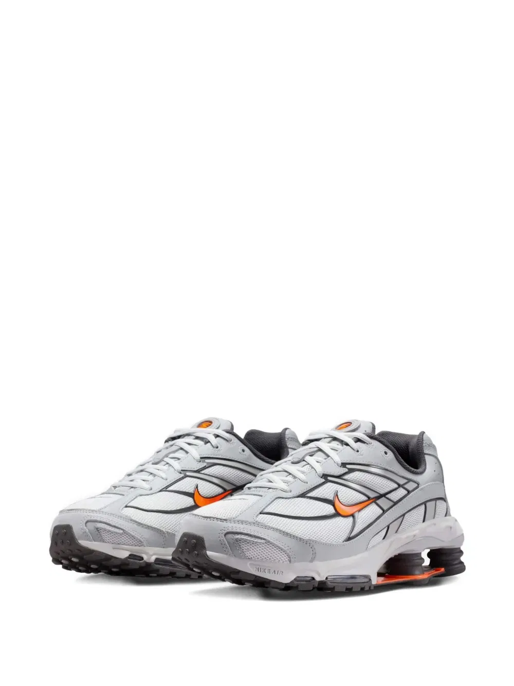 Кроссовки Shox Ride 2 на шнуровке Nike, серый — фото 2