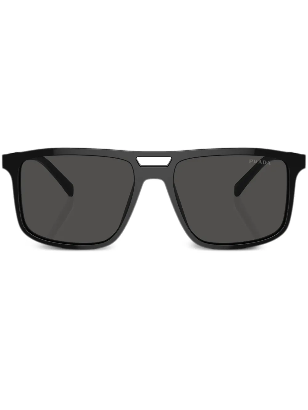 

Солнцезащитные очки Prada PR A22S в квадратной оправе Prada Eyewear, черный