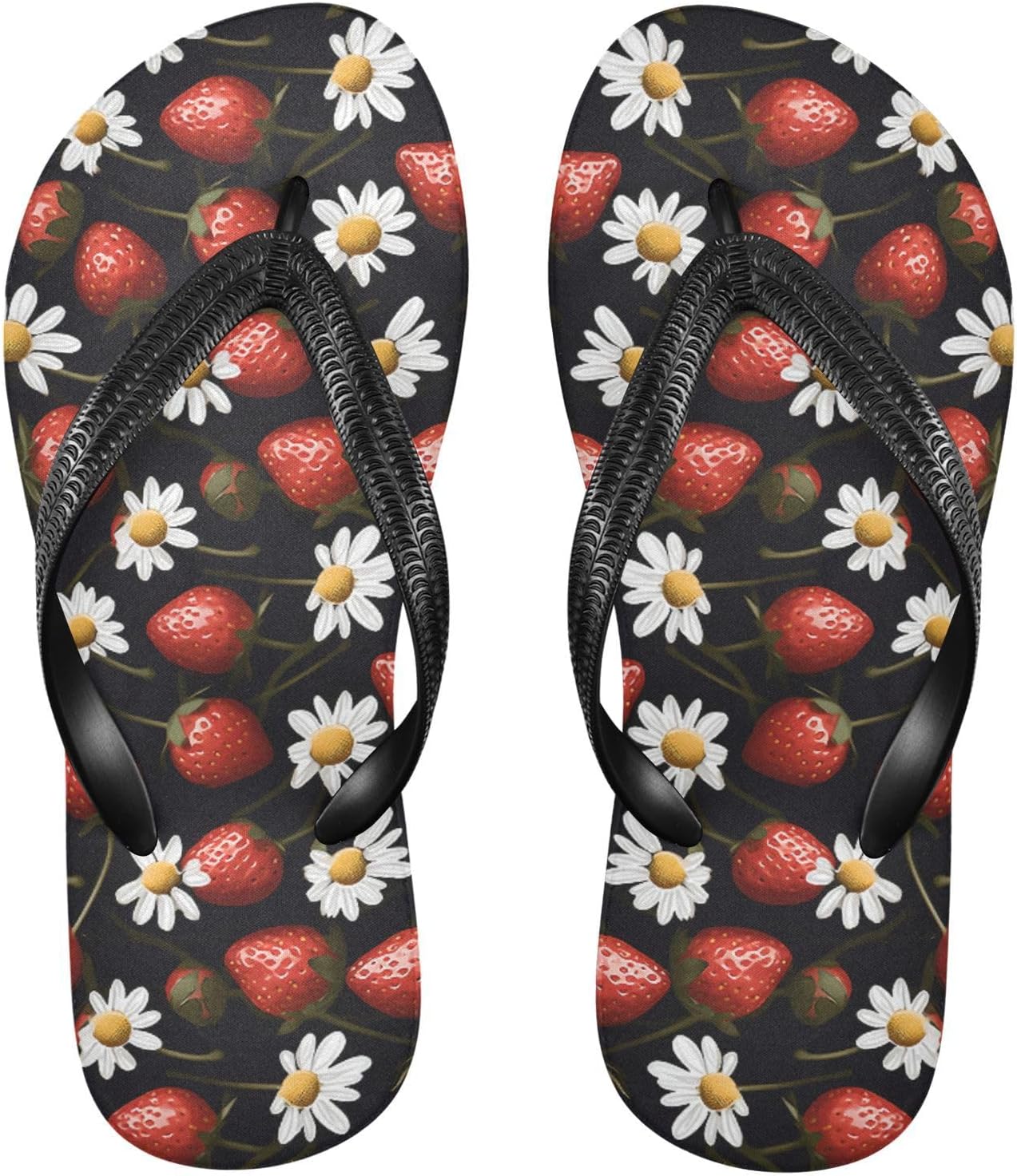 

MNSRUU женские и мужские шлепанцы клубничные, женские слайды, мужские сандалии, душевые тапочки, летние нескользящие шлепанцы для плавания, пляжа, ванной, Strawberry I 6247