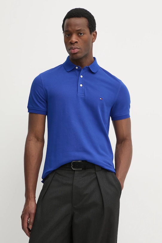 

Поло Tommy Hilfiger, синий