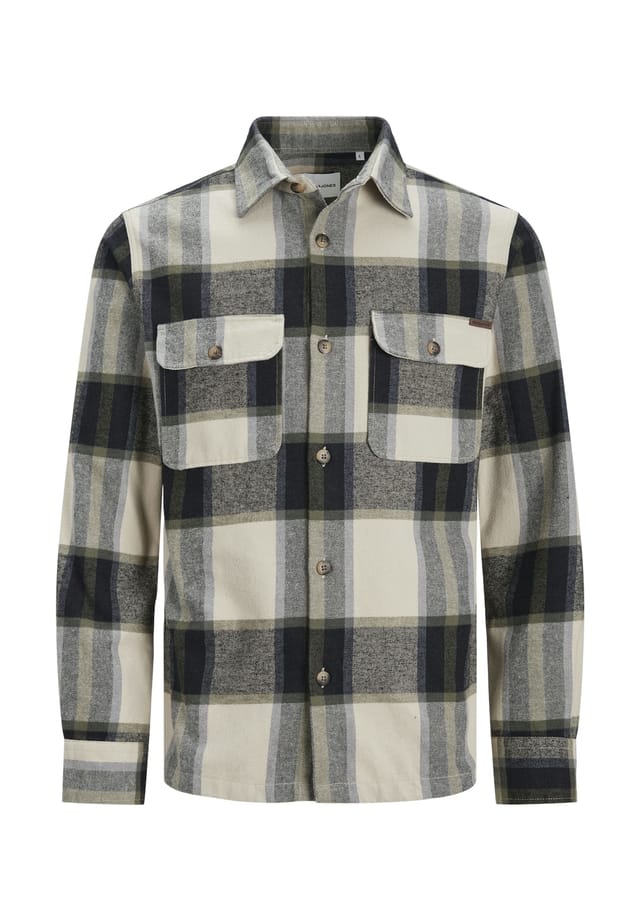 

Рубашка рубашка с длинными рукавами Даррена Jack & Jones, серый