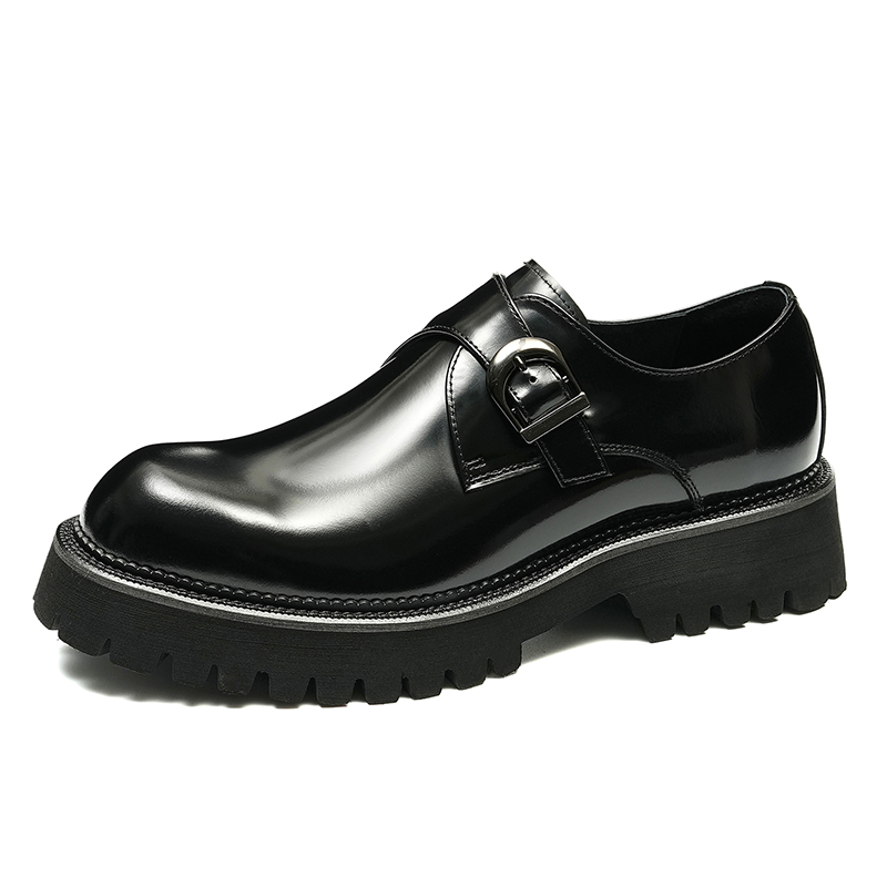 

ASTON M.JAZZ Мужские повседневные туфли Monk Shoes черные, цвет Black