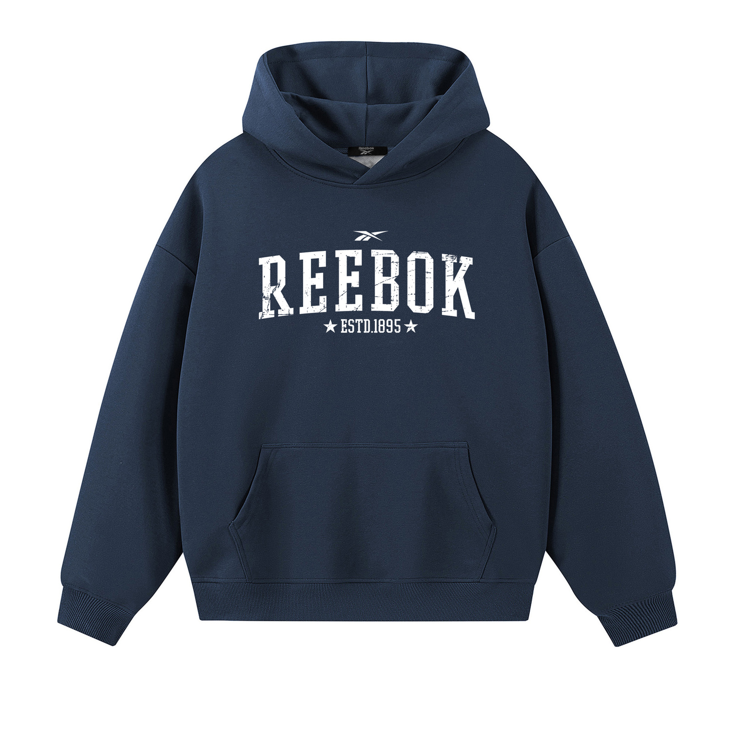 

Толстовка Unisex Hooded Moderate Regular Reebok, темно-синий
