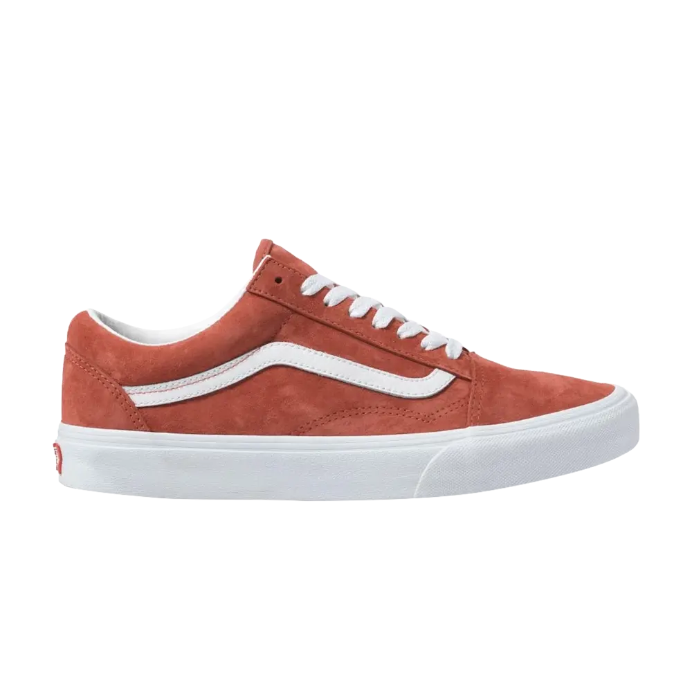 Кроссовки Old Skool Suede Vans, красный