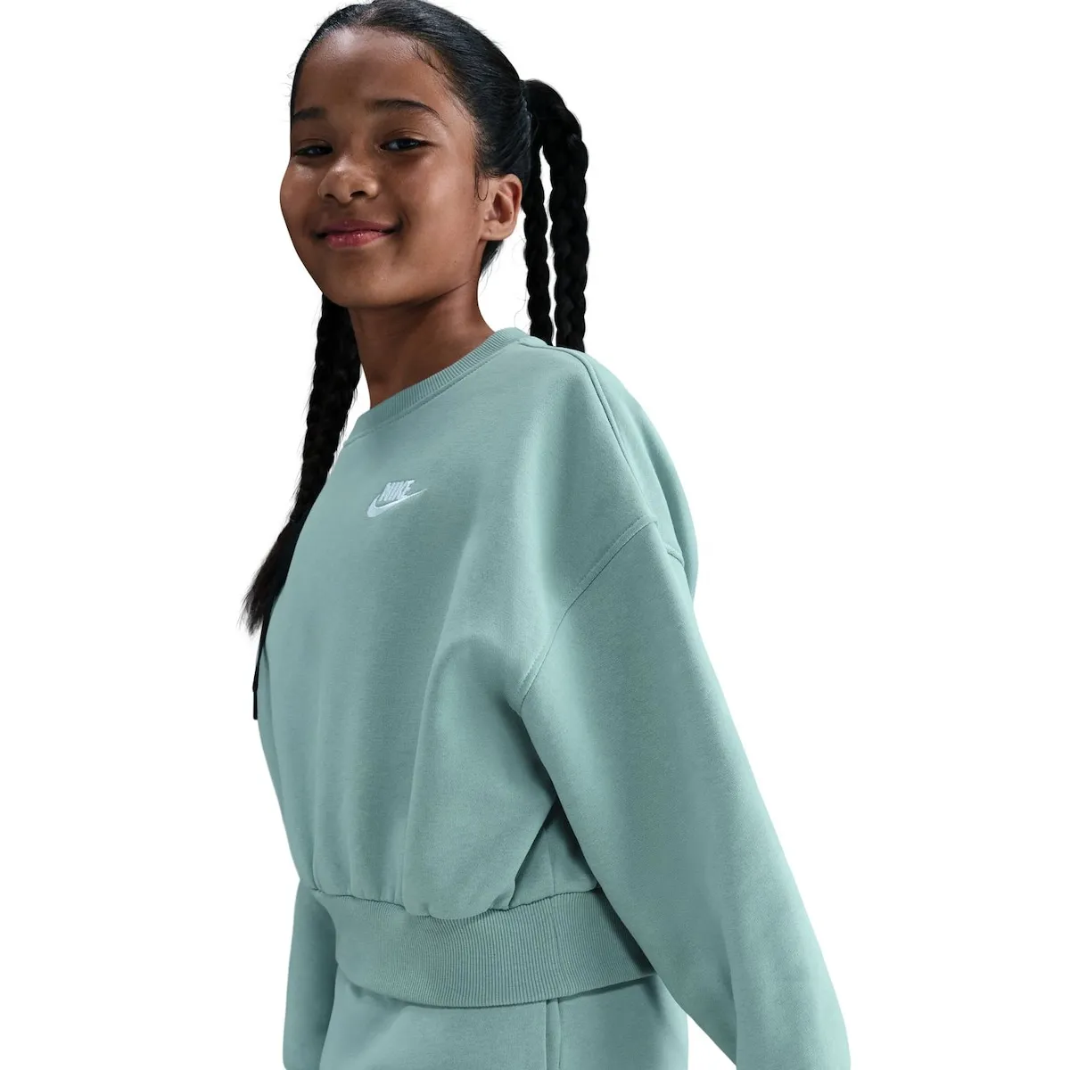 Детская толстовка Sportswear Club Fleece Nike, синий — фото 3