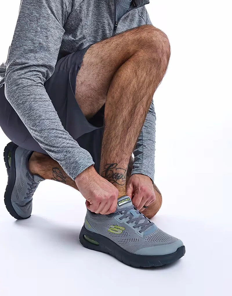Кроссовки Skechers Slip-ins: Skech-Air Summits Trainer серого цвета — фото 4