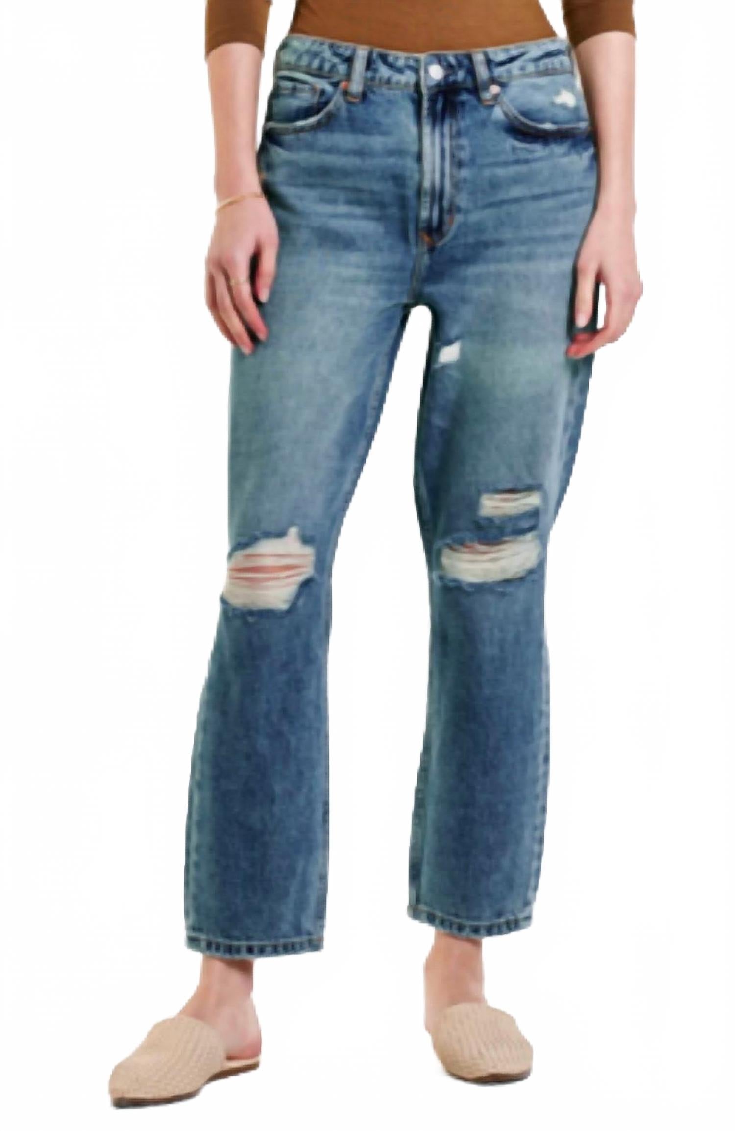

Джинсы Jodi с прямыми штанинами в оттенке Summer Sky DEAR JOHN DENIM, Summer Sky Wash
