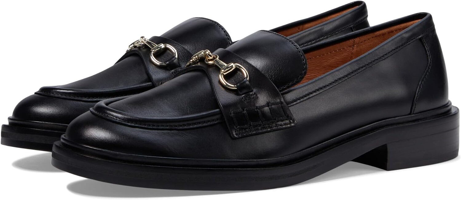 Лоферы Madewell The Vernon Bit Hardware Loafer in Leather, цвет True Black
