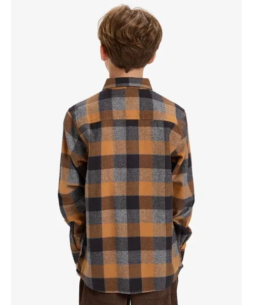 Детская рубашка Quiksilver MOTHERFLY PLAID YOUT с длинным рукавом — фото 2