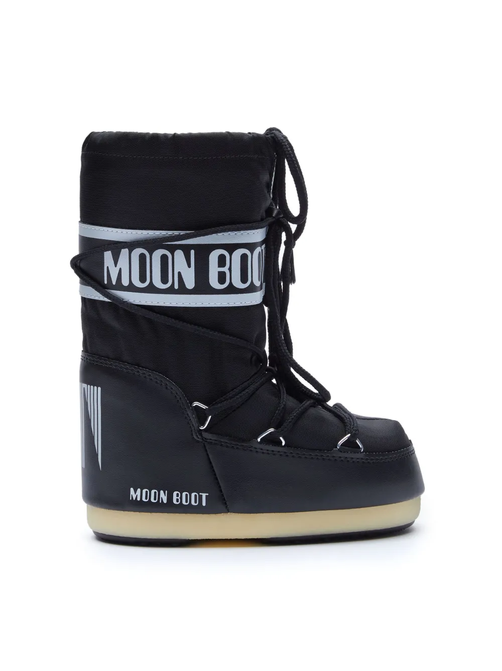 

Дутые сапоги с логотипом Moon Boot Kids, черный