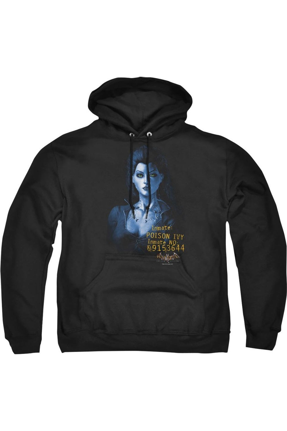 

Толстовка с капюшоном Batman Arkham Asylum Arkham Poison Ivy для взрослых Gildan, черный