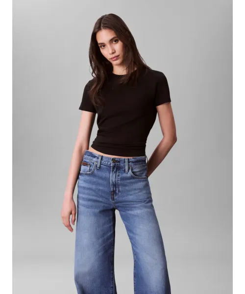 

Футболка Slim fit Calvin Klein, черный