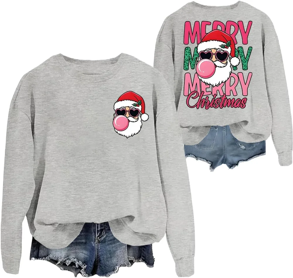 

Свитшот с Санта Клаусом Merry Christmas woati