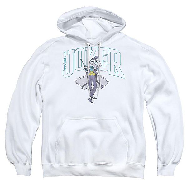 

Толстовка с капюшоном в стиле Бэтмена и Джокера, белая, для взрослых. Licensed Character