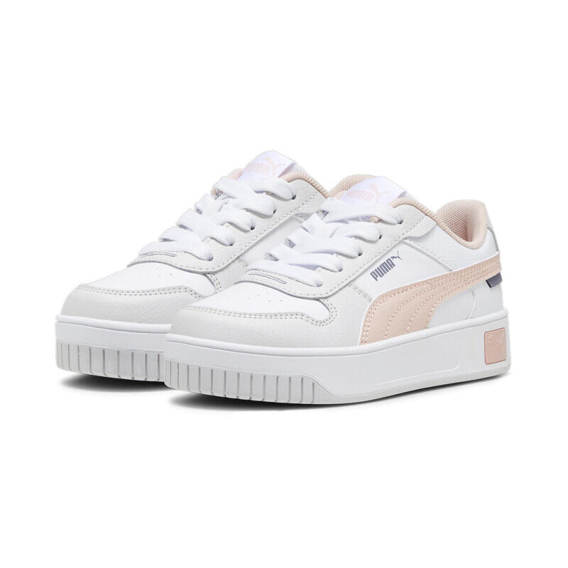 

Кроссовки Carina Street для девочек PUMA White Rose Dust Feather Grey Pink, цвет grau