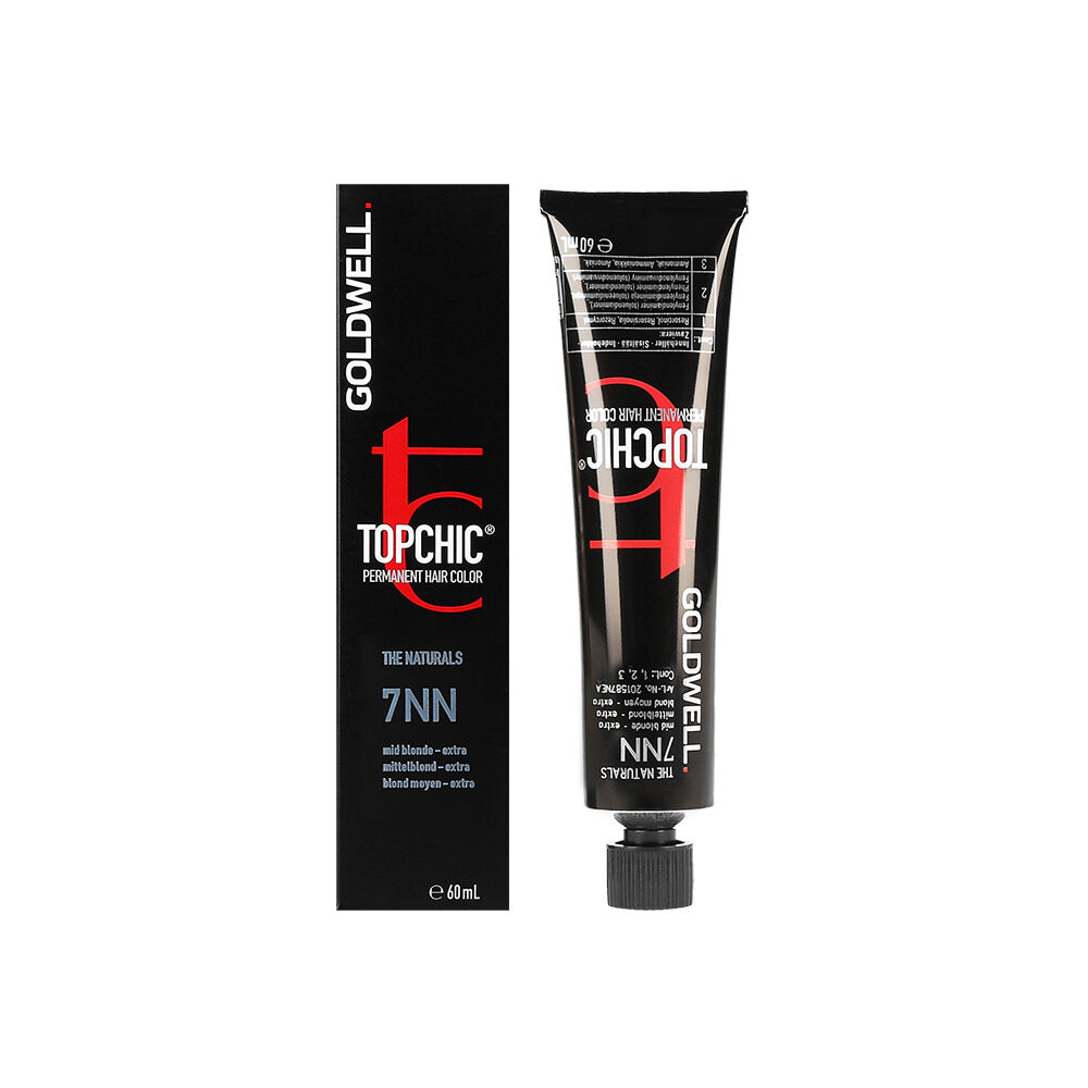 

Goldwell, Topchic, краска для волос, 7NN Mid Blonde - Extra, 60 мл