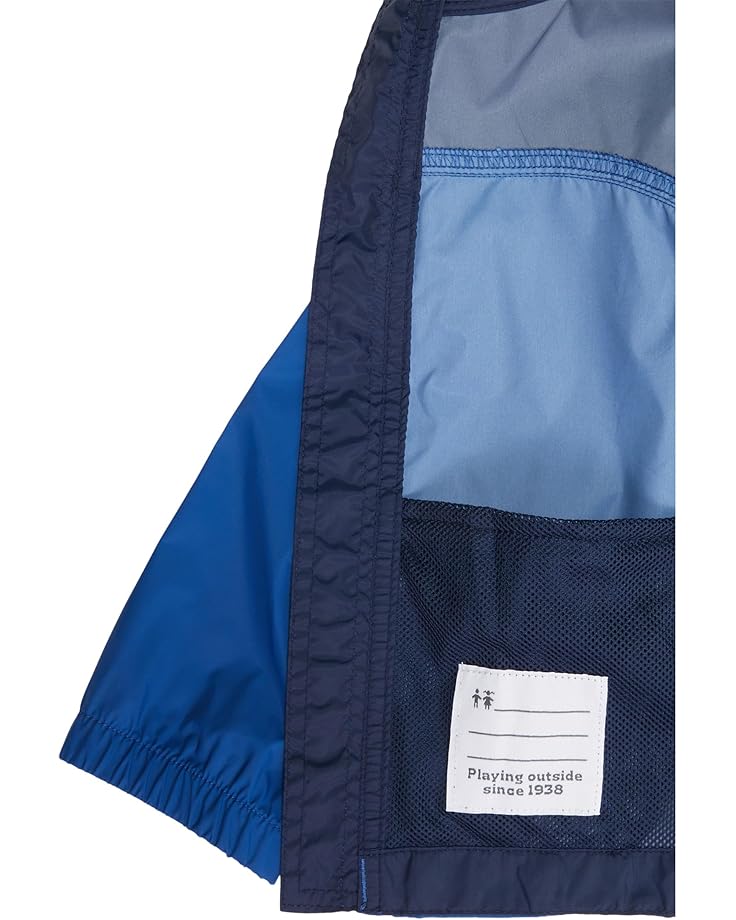 Куртка Columbia Kids Glennaker Rain Jacket, цвет Mountain Blue/Collegiate Navy — фото 2