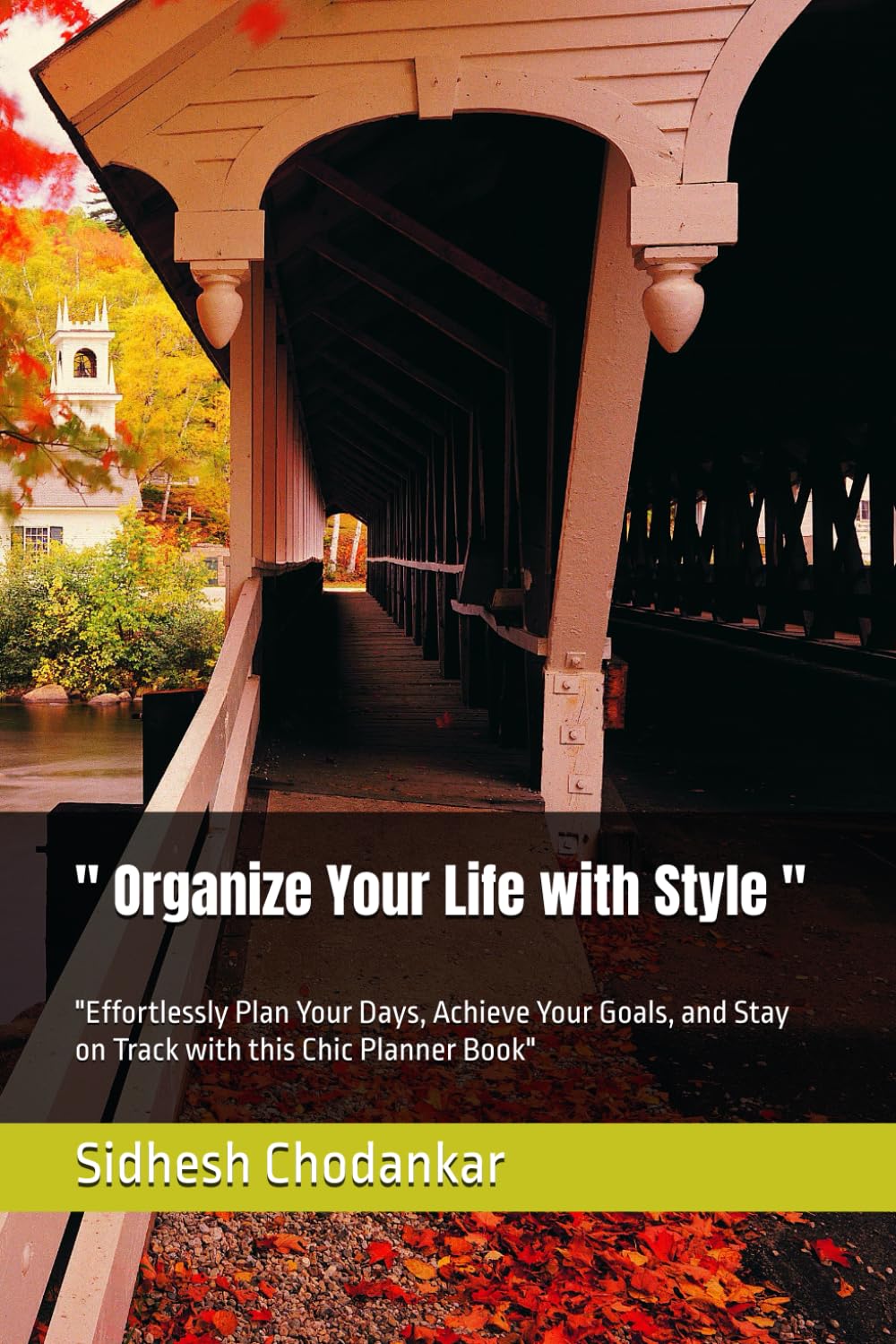 

" Organize Your Life with Style ": "Effortlessly Plan Your Days, Achieve Your Goals, and Stay on Track with this Chic Planner Book"