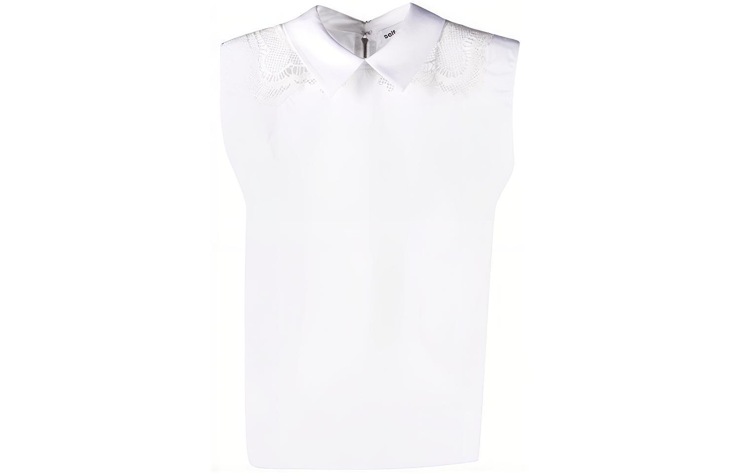 

Self-Portrait Рубашки с автопортретом, женские, белые с лацканами, средней кроя, другие