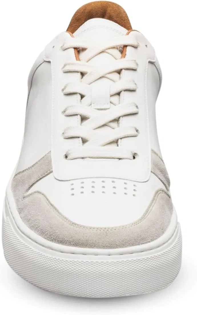 Мужские кроссовки Allen Edmonds Floyd, White Leather — фото 4
