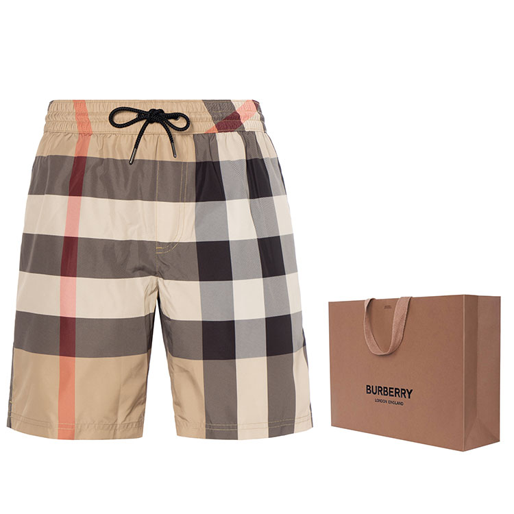 

Шорты для плавания Check Drawcord Burberry, shopping bag packaging (shopping bag included)