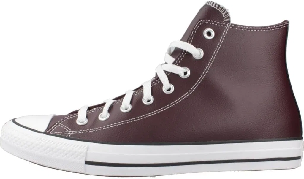 Кроссовки Converse Chuck Taylor All Star Maroon High Top Trainers — фото 2