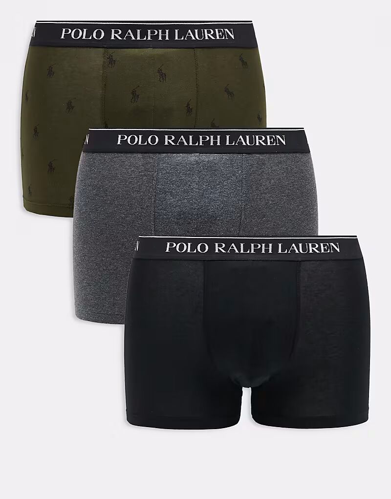 

Polo Ralph Lauren комплект из 3 боксеров в разноцветном дизайне