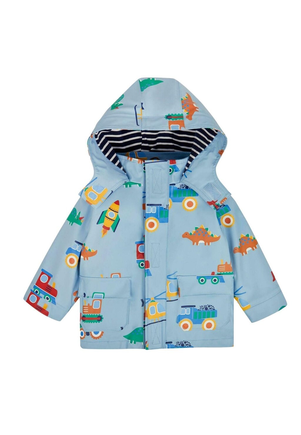 

Дождевик TRANSPORT PRINT JoJo Maman Bébé, цвет blue