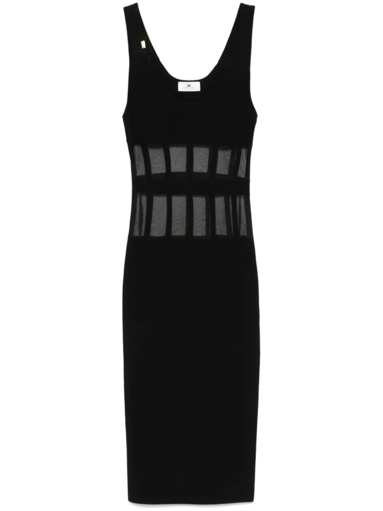 

Elisabetta Franchi платье миди с корсетом, черный