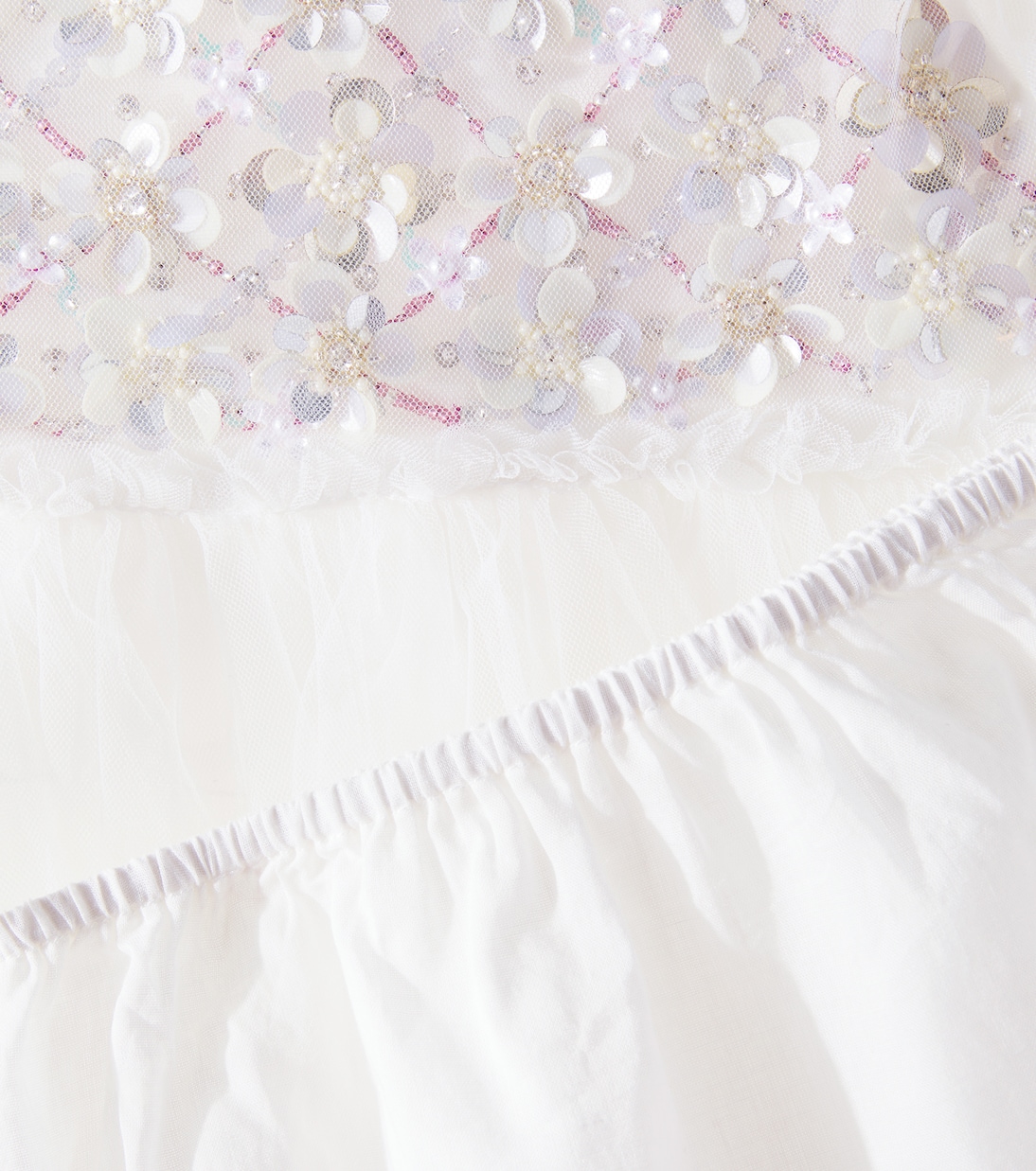 Комплект из платья и панталон Baby Meadow Muse Tutu Du Monde, Milk — фото 3