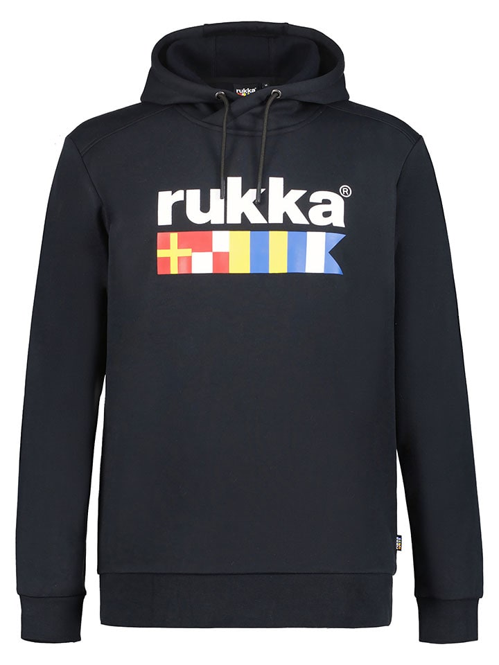 

Толстовка с капюшоном rukka, черный