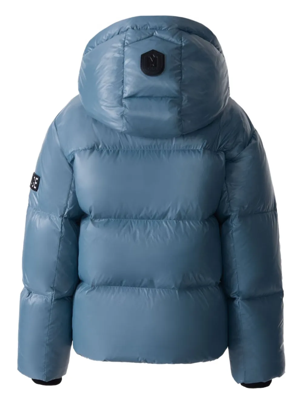 Толстовка Hooded puffer jacket MACKAGE KIDS, синий — фото 2