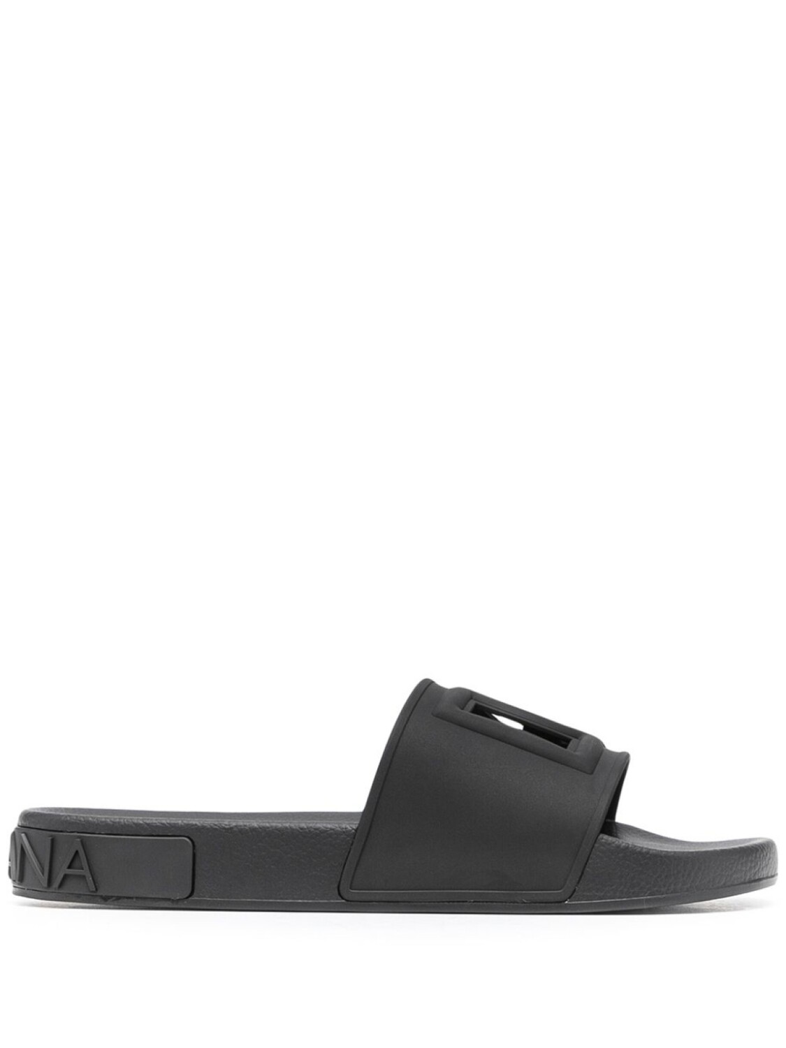 

Шлепанцы с логотипом DG Dolce & Gabbana, черный