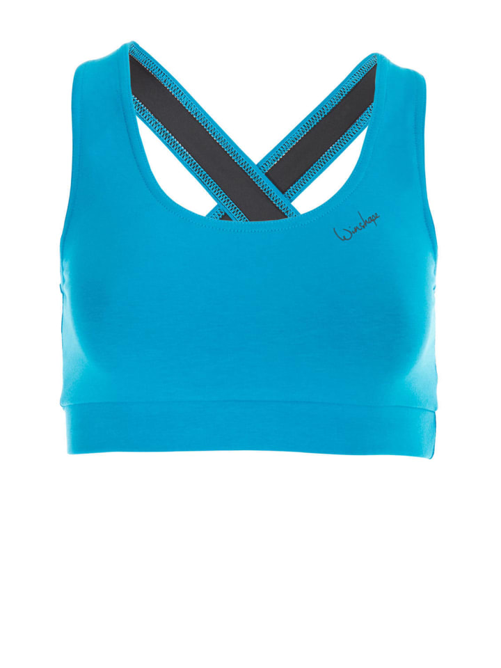 

Winshape Спортивный бюстгальтер WVR4 бирюзового цвета