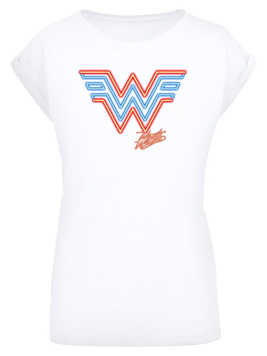 

Рубашка F4NT4STIC DC Comics Wonder Woman 84 Neon, белый