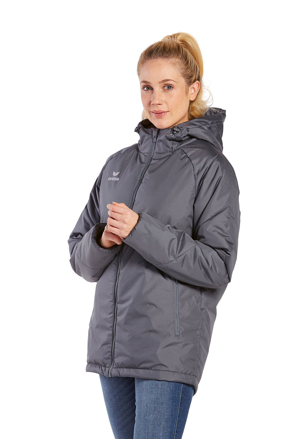 

Куртка erima Team Winterjacke, цвет slate grey