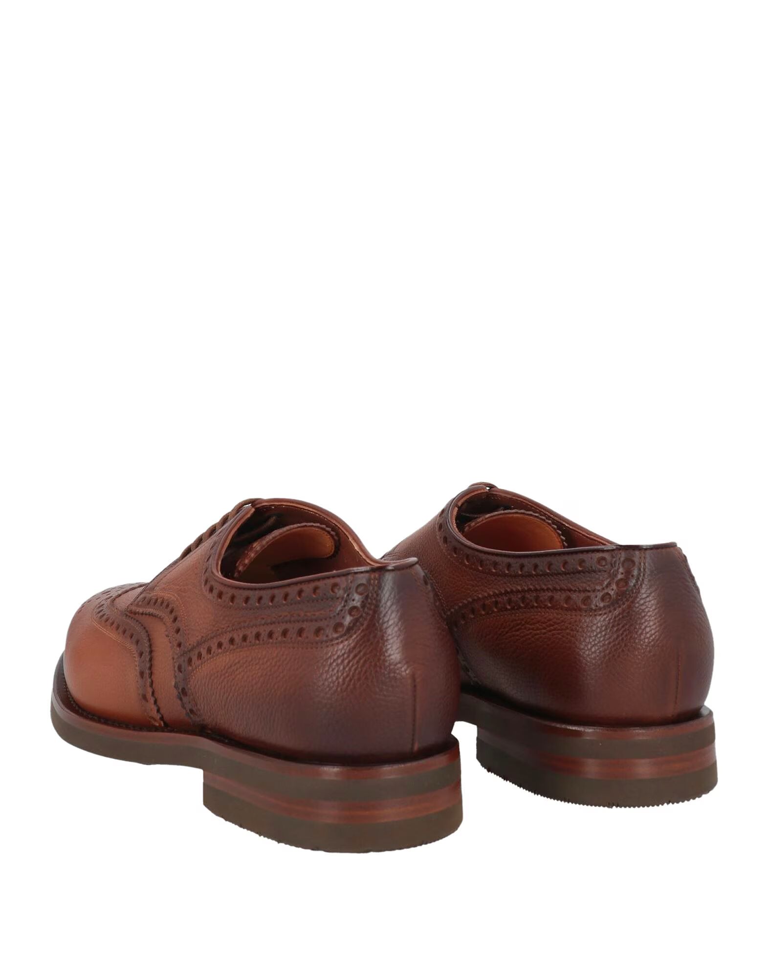 Туфли на шнуровке Santoni, желтовато-коричневый — фото 3