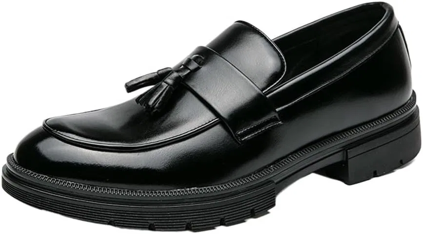 Лоферы кожаные Working, Black UOPYNE