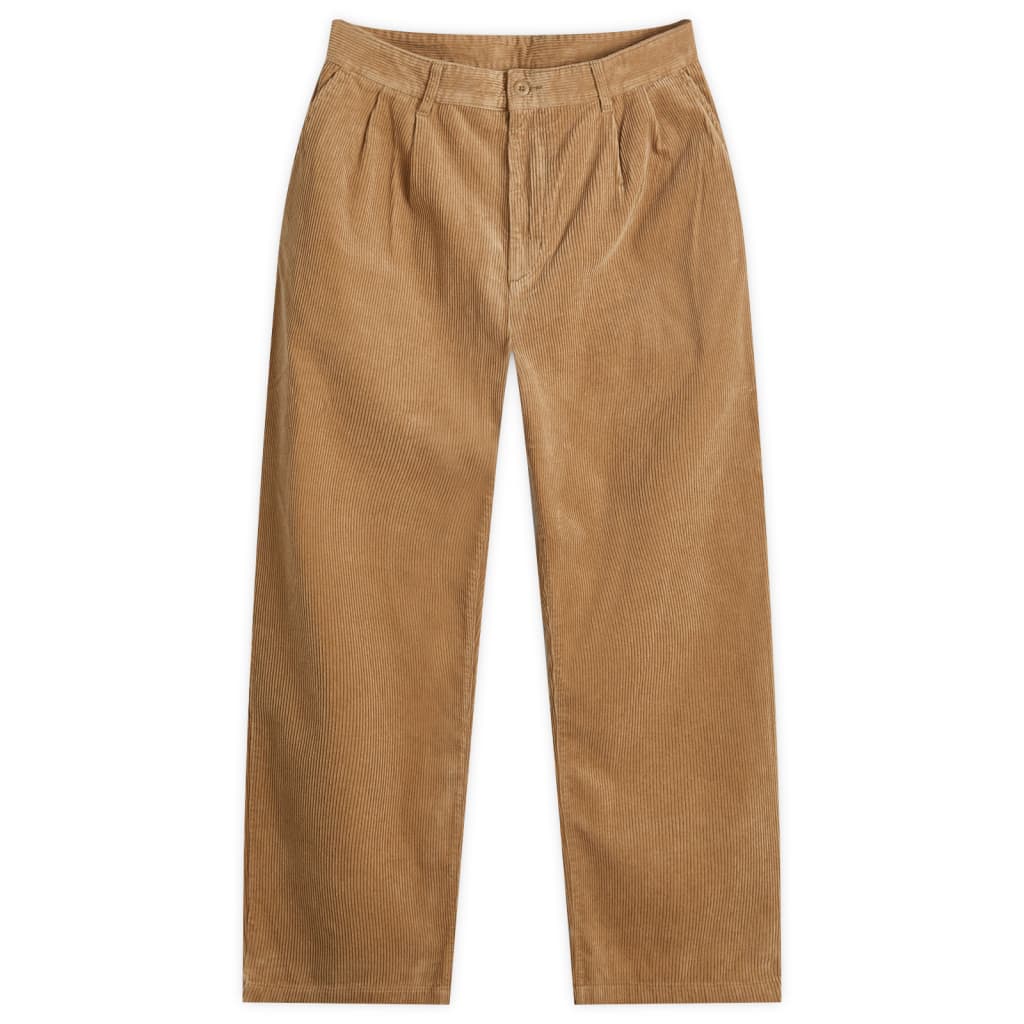 

Брюки из вельвета Evan Carhartt Wip, цвет leather