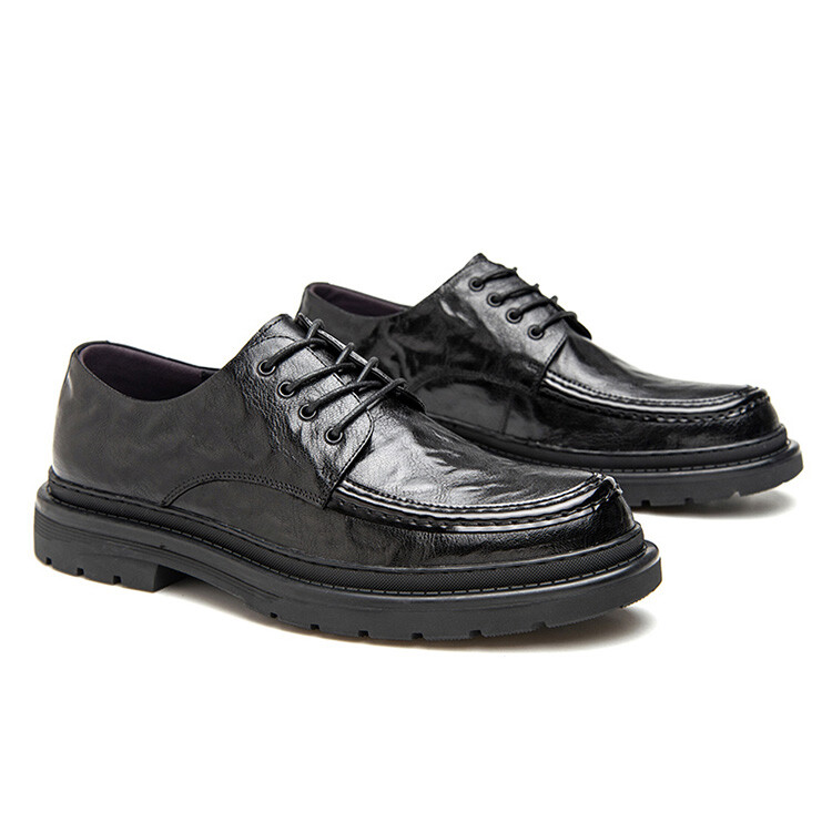 Туфли мужские Men"s Casual Men Low-Top Gzz, коричневый — фото 3