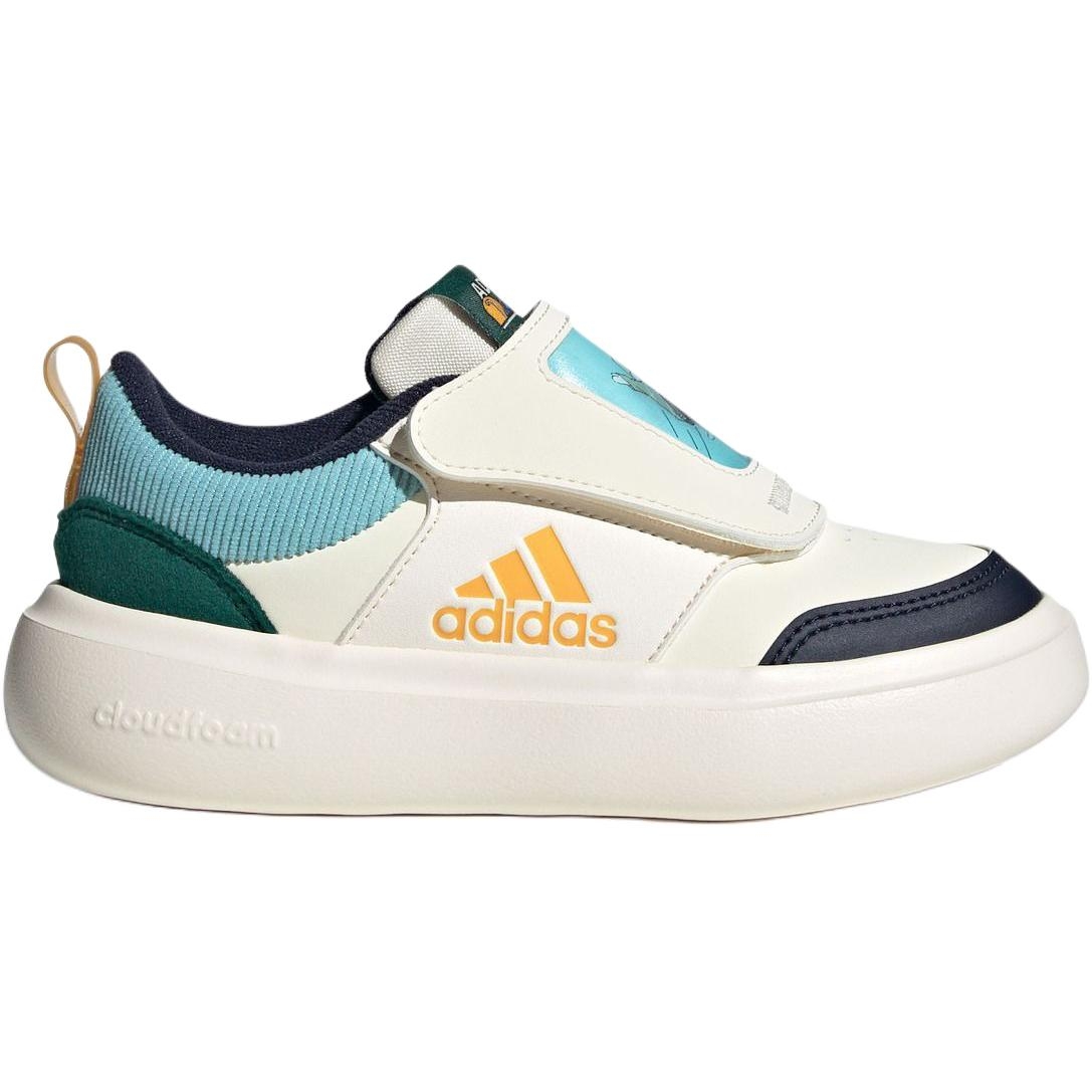 Adidas Парка ст лоу топ повседневные туфли ivory детские — фото 3